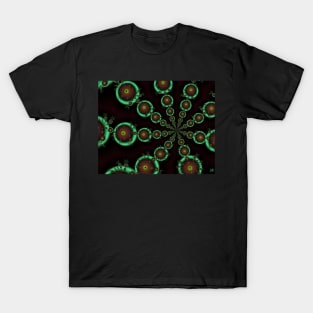 Green Spheres T-Shirt